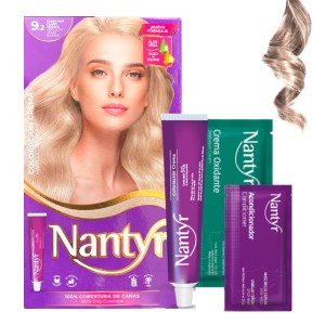 NANTYR KIT COLOR 9.2 RUBIO MUY CLARO VIOL